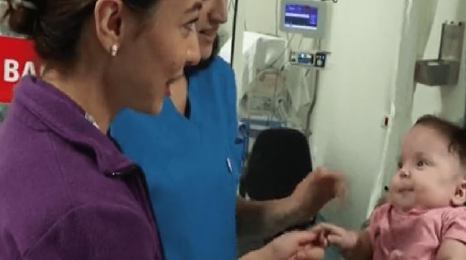 Zehra Bebek Taburcu Edildi