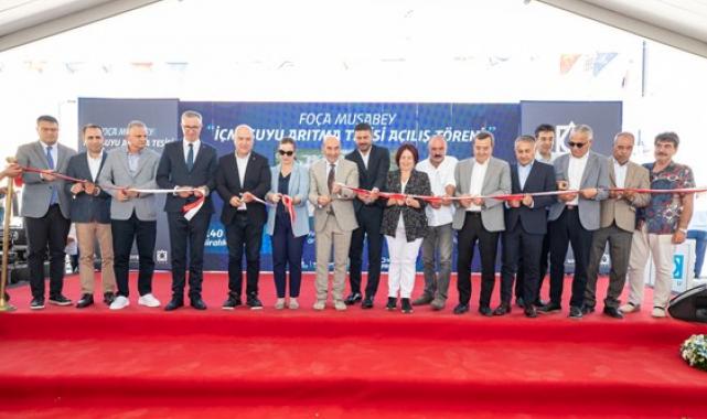 11 milyon metreküp kapasiteli Musabey İçme Suyu Arıtma Tesisi açıldı