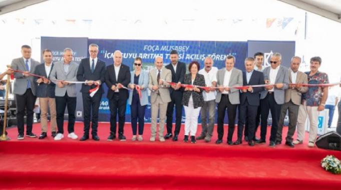 11 milyon metreküp kapasiteli Musabey İçme Suyu Arıtma Tesisi açıldı