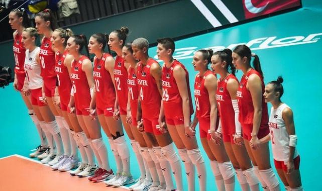 A Milli Kadın Voleybol Takımı, Belçika'yı set vermeden devirdi