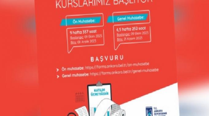 ABB'de ön muhasebe ve muhasebe kursları başlıyor