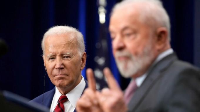 ABD Başkanı Joe Biden, Brezilya Devlet Başkanı Lula da Silva'nın elini sıkmadı