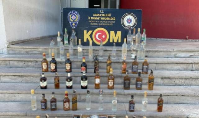 Adana’da sahte içki operasyonu