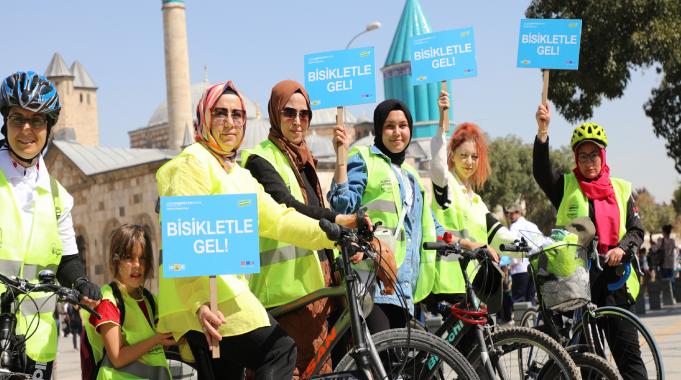Avrupa Hareketlik Haftası boyunca Konya’da etkinlikler düzenlendi