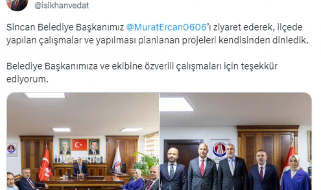 Bakan Işıkhan, Ankara’da ziyaretler gerçekleştirdi