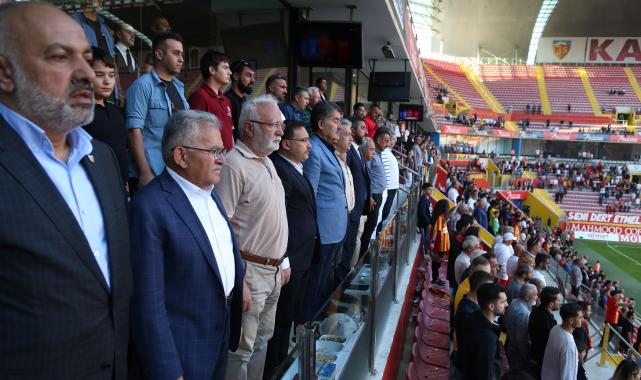 Başkan Büyükkılıç: "Yakışanı yapıyorlar, şehrimize sahip çıkıyorlar"