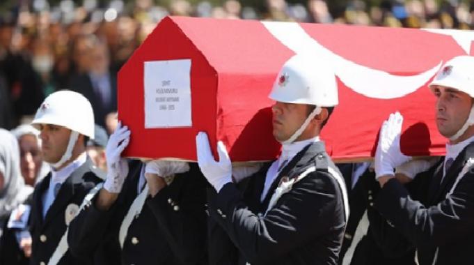 Başkan Büyükkılıç’tan şehit polise son görev