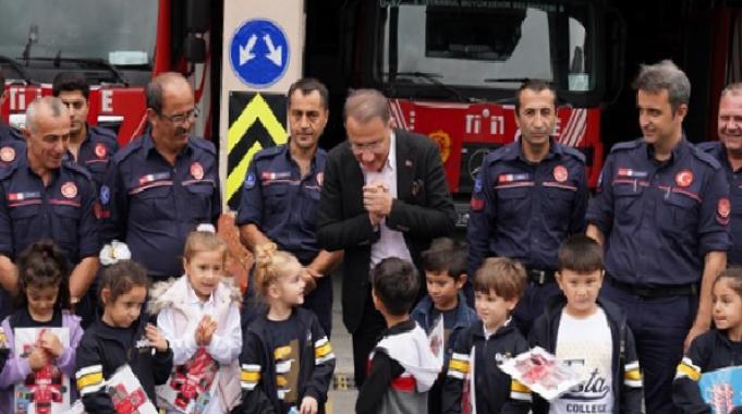 Başkan Çalık İtfaiye Haftası’nı kutladı