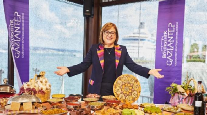 Başkan Şahin, Gastroantep Festivali öncesi İstanbul basınıyla buluştu