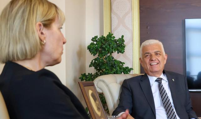 Birleşik Krallık Büyükelçisi’nden Başkan Gürün’e ziyaret