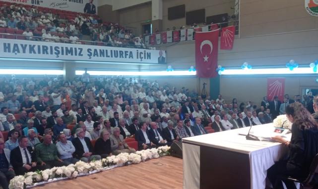 CHP Şanlıurfa İl Başkanı Ferhat Karadağ,yeniden başkan seçildi