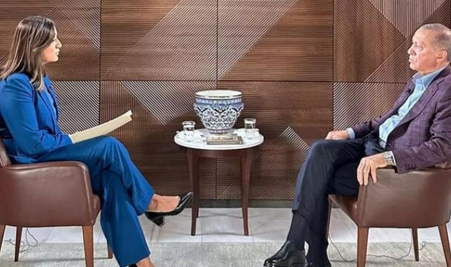 Cumhurbaşkanı Erdoğan, ABD'li sunucuya tepki gösterdi: Saygı duyacaksın