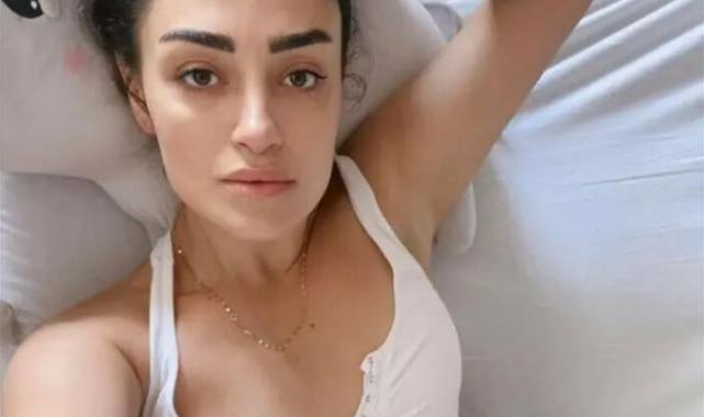 Dilan Çıtak'ın yatak pozuna eşi yorum yazdı