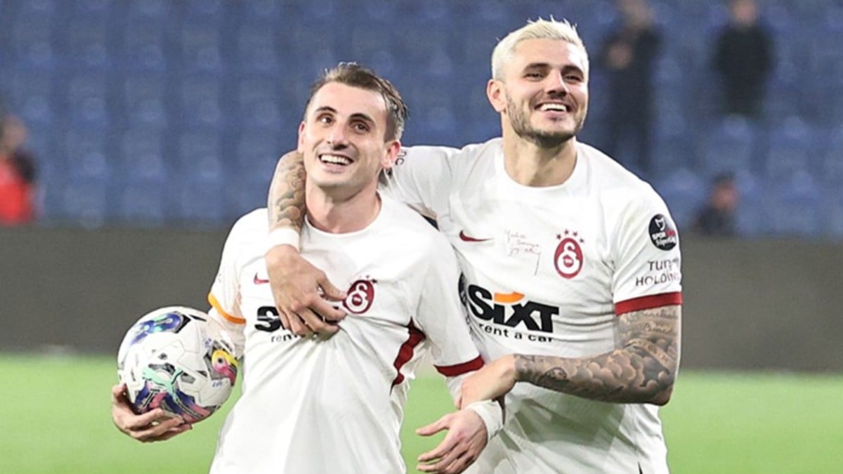 DÜNYA GALATASARAY&#039;I KONUŞUYOR! Kerem Aktürkoğlu ve Icardi&#039;den ender görülen penaltı organizasyonu