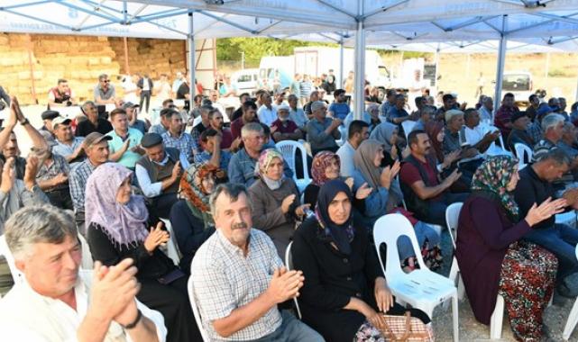 Dursunbeyli üreticiye damızlık küçükbaş hayvan desteği