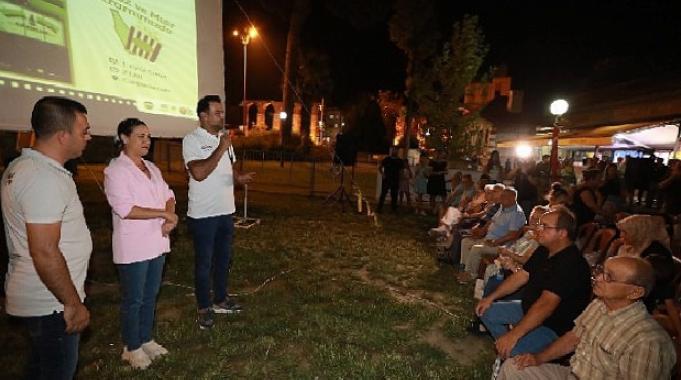 Efes Selçuk'ta anılar sinema ve gazozla canlandı