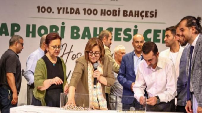 Gaziantep'te 5'ncü Hobi Bahçeleri kuraları çekildi