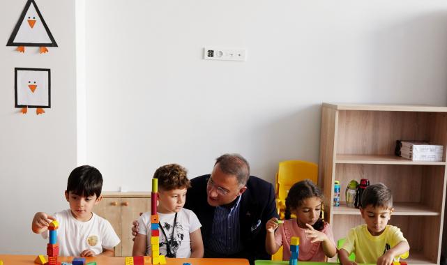 Güli Akkuş Gündüz Çocuk Bakımevi’nde eğitim başladı