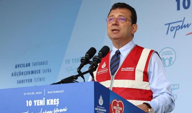 İmamoğlu: "Ülke, Cumhuriyetin değerini bilen çocuklarla güçlü, özgür ve huzurlu olabilir"