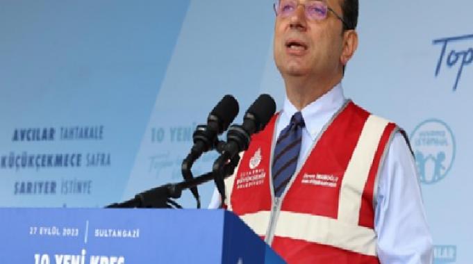 İmamoğlu: &quot;Ülke, Cumhuriyetin değerini bilen çocuklarla güçlü, özgür ve huzurlu olabilir&quot;