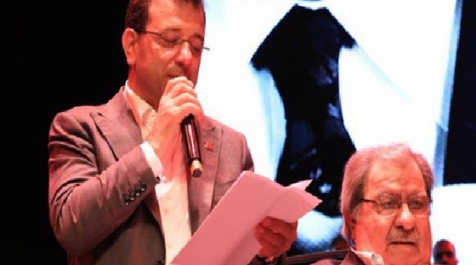İmamoğlu: "Yoldaşı türküler olan insanların sırtı yere gelmez"