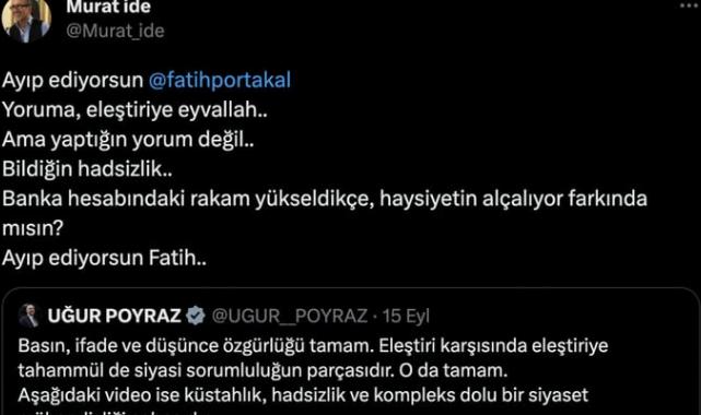 İyi Parti'yi blöf yapmakla suçlayan Fatih Portakal, partililerin hedefinde