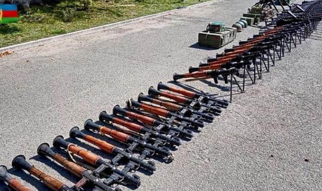 Karabağ'da Ermenilere ait mühimmatlar! Patlamamış mayınlar temizlendi...