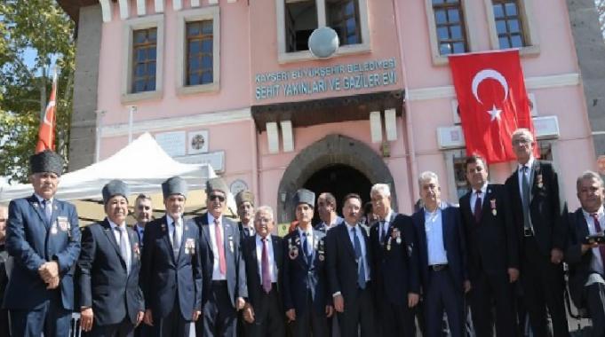 Kayseri protokolü gazileri unutmadı