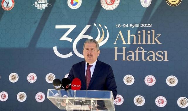 Kırşehir'de Ahilik Haftası törenlerle başladı