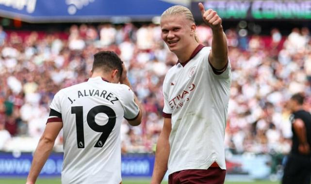 Manchester City, West Ham United'ı üç golle geçti