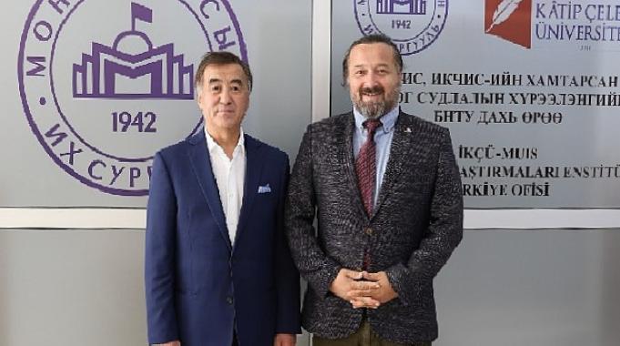 Moğolistan Büyükelçisinden İKÇÜ&#039;ye Ziyaret