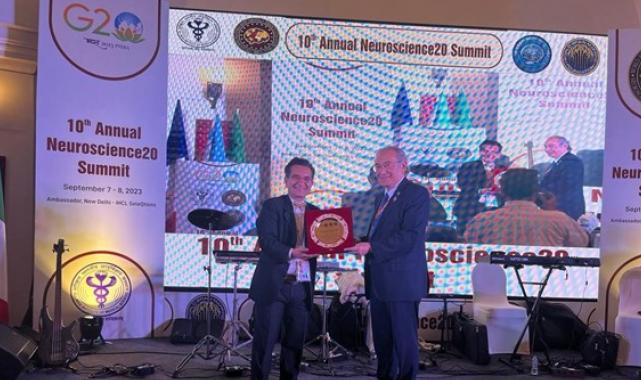 Prof. Dr. Tarhan’a ‘Global Neuroscience Leadership’ ödülü takdim edildi