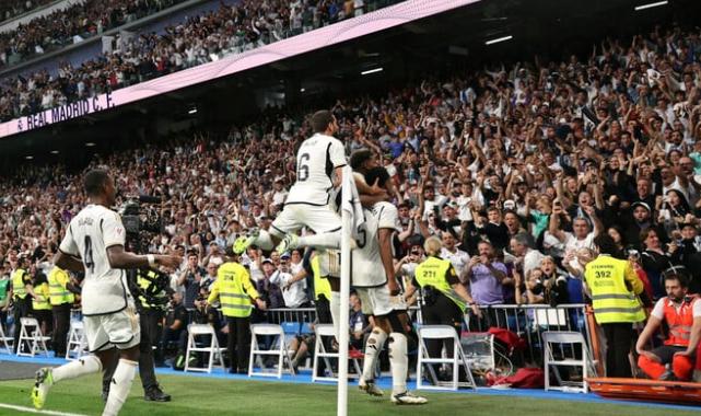 Real Madrid, Getafe'yi son dakika golüyle yendi