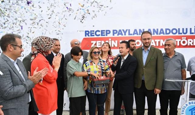 Recep Paylan Anadolu Lisesi temeli atıldı