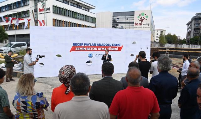Recep Paylan Anadolu Lisesi temeli atıldı