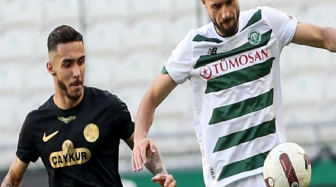 Rizespor, geriye düştüğü maçta Konyaspor'u mağlup etti