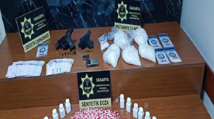 Sakarya&#039;da uyuşturucu operasyonları