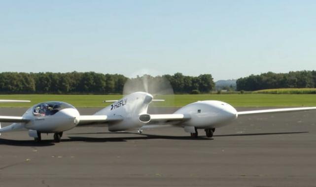 Sıvı hidrojenle çalışan ilk pilotlu uçak havalandı