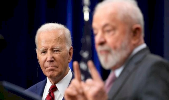 ABD Başkanı Joe Biden, Brezilya Devlet Başkanı Lula da Silva'nın elini sıkmadı