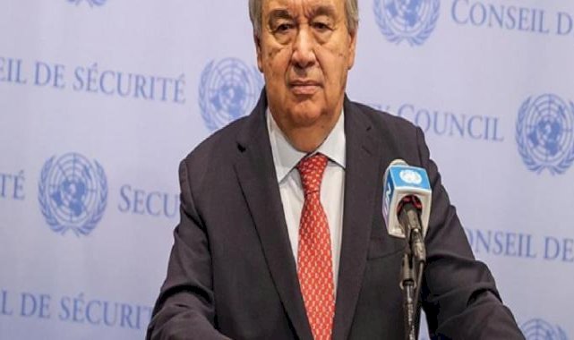 BM Genel Sekreteri Guterres: Dünya için harekete geçmeliyiz