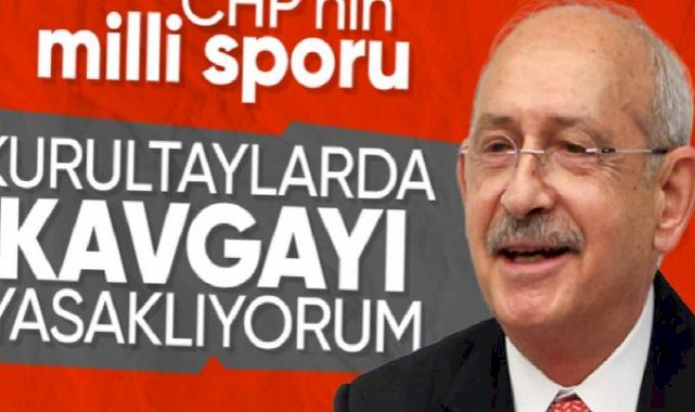 CHP kongrelerinde kavga eksik olmuyor! Kemal Kılıçdaroğlu talimat verdi: Önlem alalım..