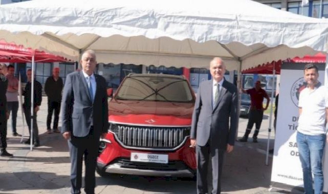 Düzce TSO'nun TOGG yerli otomobili Düzce’de