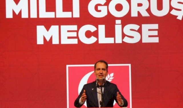 Erbakan: "Adil bir vergi sistemine geçilmesi lazım"