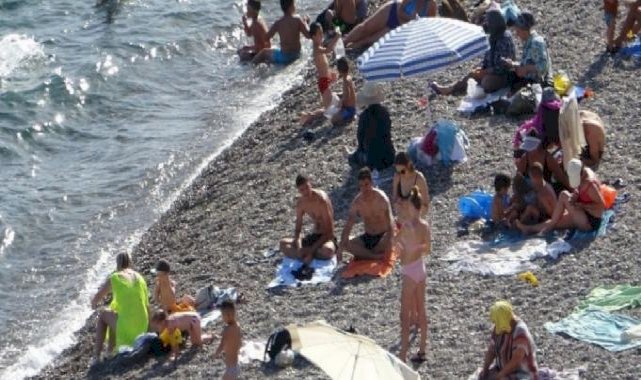 Eylül sonunda Antalya'da yaz havası: Sıcaklık 40 derece