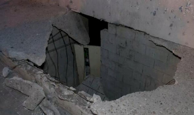 İstanbul'da beton çöktü! Oluşan çukura düşen 2 kişi yaralandı