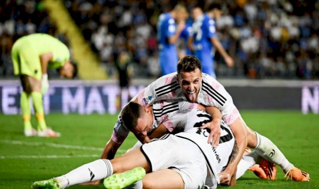 Juventus konuk olduğu Empoli'yi rahat geçti