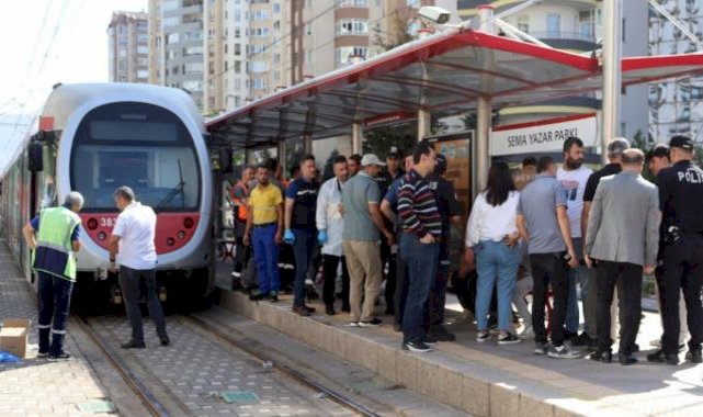 Kayseri'de ücretsiz binmek istediği tramvay 15 yaşındaki çocuğun sonu oldu