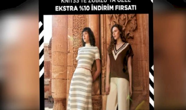 Knitss’te ZUBİZU’ya özel ekstra yüzde 10 indirim fırsatı