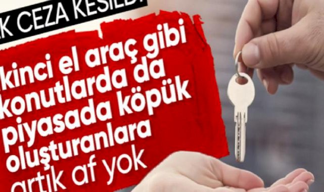 Konutta fahiş fiyat spekülatörlerine ilk ceza uygulandı