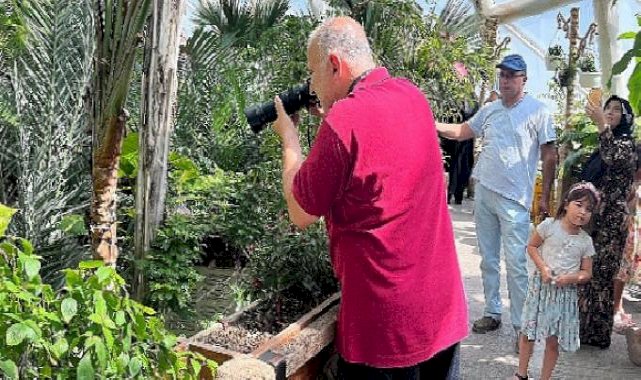 Konya Tropikal Kelebek Bahçesi yaz aylarının favori ziyaret mekanı oldu